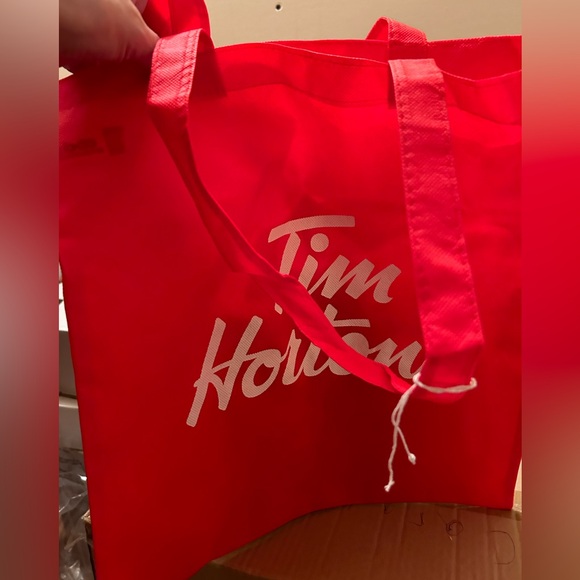 Cloth red logo bag - Picture 1 of 1